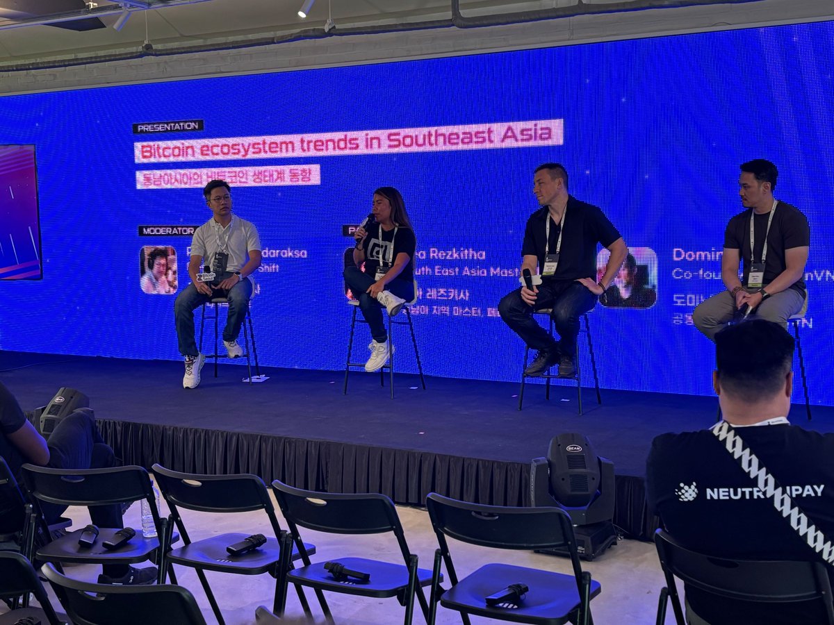 fedibtc's tweet photo. It's a wrap! ✨
Thank you @BitcoinSeoulCon! It was awesome to be a part of the conference. https://t.co/lOSz9tEvCR