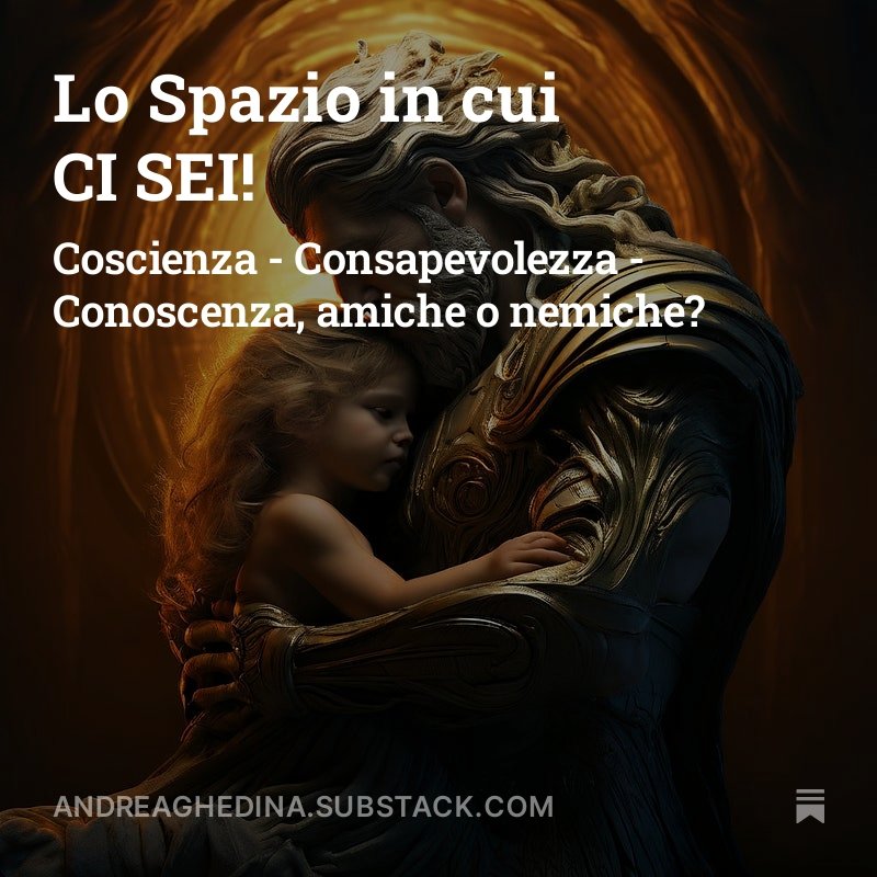 La formula: CONOSCENZA=+CONSAPEVOLEZZA + COSCIENZA  NON funziona più 
open.substack.com/pub/andreaghed…