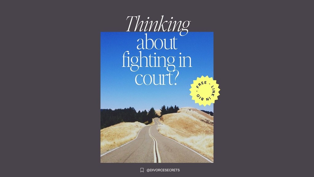 Divorce_Secrets's tweet image. Thinking about fighting in court? That’s like taking the windy scenic road on a low tank of gas—long and stressful! 🚗💨  Learn how to avoid legal disputes and speed up your divorce in our latest blog.

#DivorceTimeline #LegalTips #DivorceCourse #OnlineDivorce #DivorceSecrets
