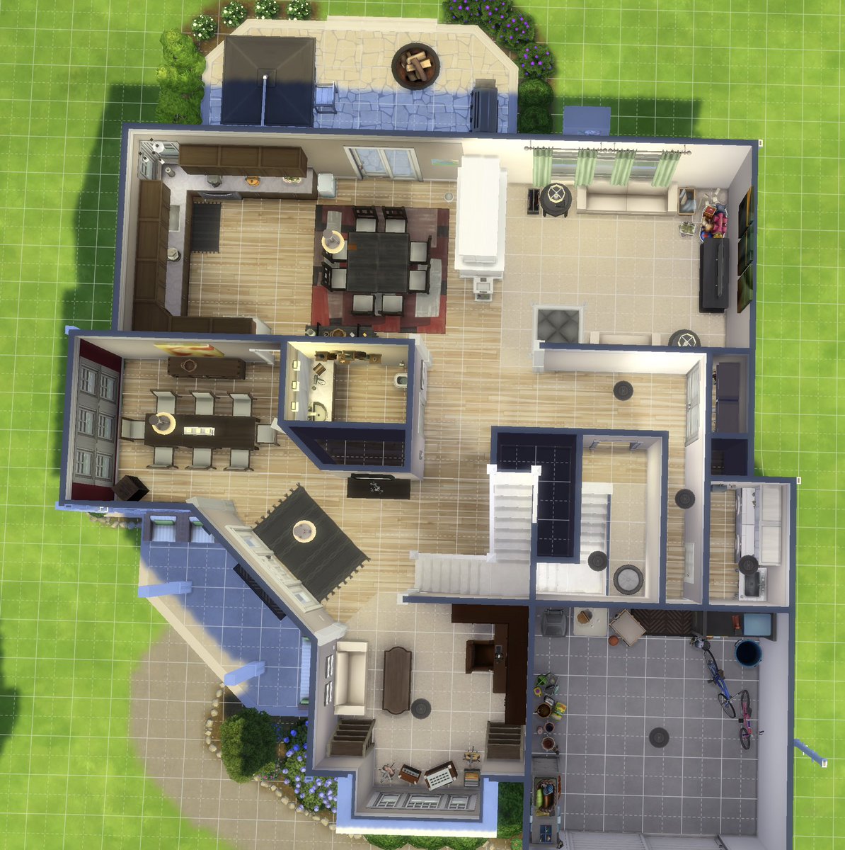 MamTheCat's tweet photo. I recreated my family home after 8+ years since we moved. This is by far my most in depth free build, and I hope you guys enjoy it as much as I did building it! It is on the gallery but I’ll send more info on that here soon. #ts4 #freebuild #thesims https://t.co/YwJ56KSZbX