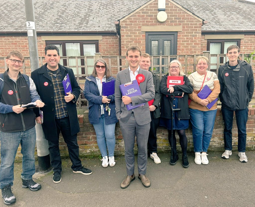 Good to be out with the team in Leeds East’s twinned constituency of Selby with Labour candidate @Mather_Keir. Another campaign session I've done where people could not be clearer: they can’t wait to vote the Tories out of No 10 next month!