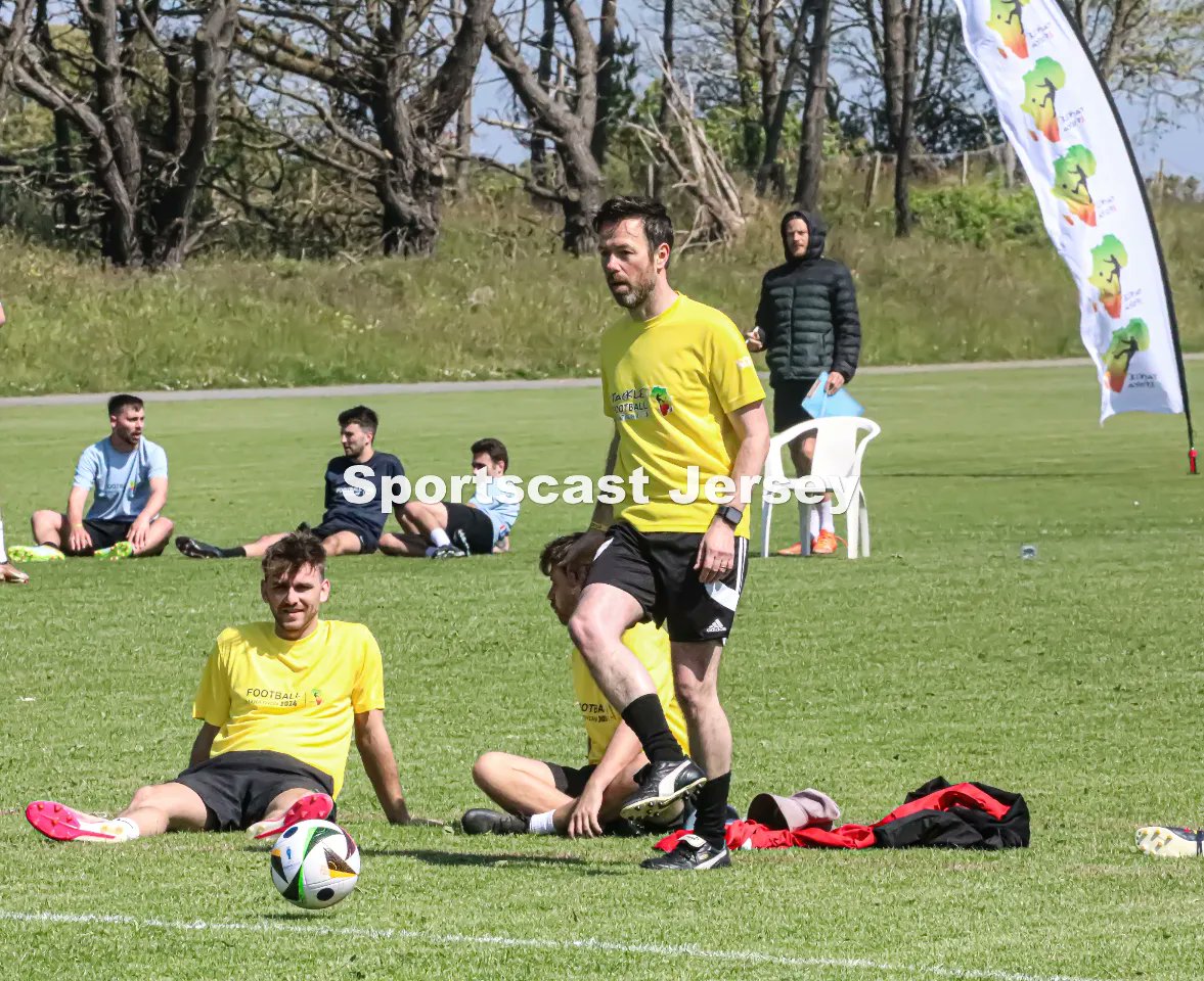 SportcastJersey's tweet photo. 𝗧𝗔𝗖𝗞𝗟𝗘 𝗔𝗙𝗥𝗜𝗖𝗔! 🌍

Always good to see Tackle Africa football marathon busy - well done to all involved and hope the day has gone well! ⚽

More snaps from Dan soon! 📸 https://t.co/dGBYwlon9d