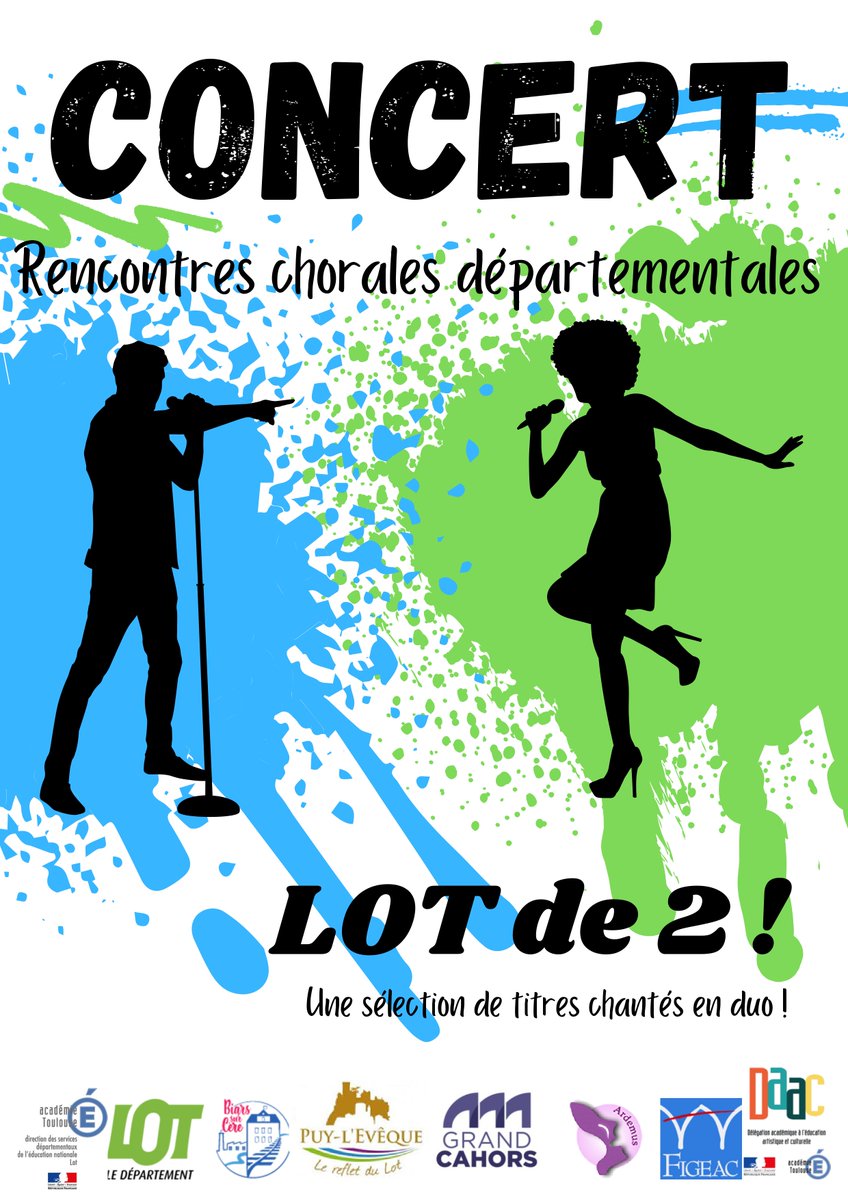 2 concerts <a href="/AArdemus/">Association A.R.D.E.MU.S</a> ce soir : le Tarn et le Lot se distinguent avec « Lot de Deux » et « Sur la route » #MusiqueToulouse <a href="/DAACToulouse/">DAAC Toulouse</a>