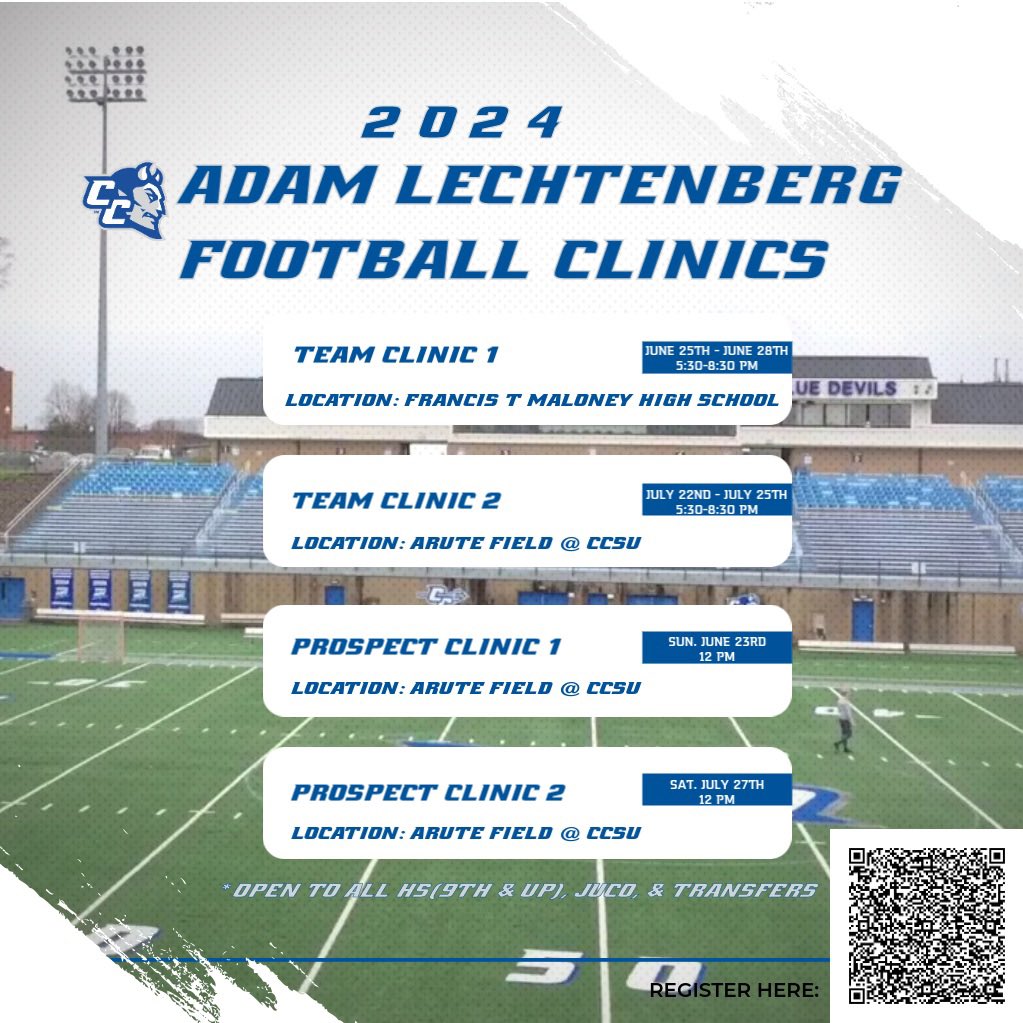 Just a few weeks away from our first  Prospect Clinic of the summer. Lock in your spot now &amp; come earn a place in our program‼️‼️

Registration: campscui.active.com/orgs/AdamLecht…