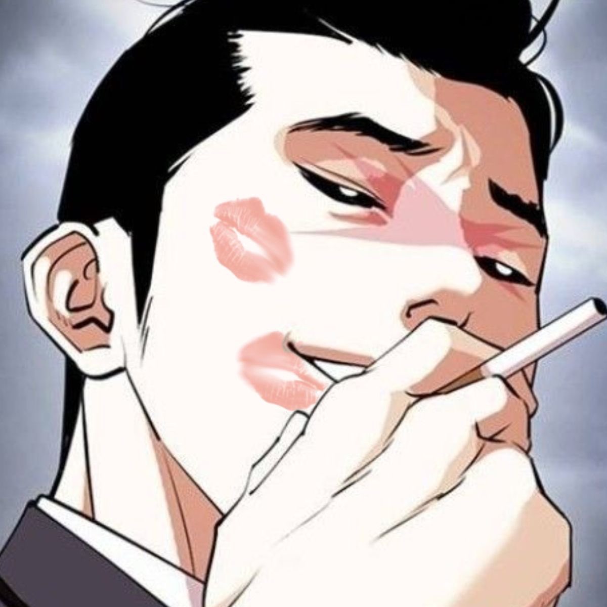 BISUTOSUREIYA's tweet photo. need someone to have his face looking like this honestly . . . https://t.co/gvFmEBCCRJ