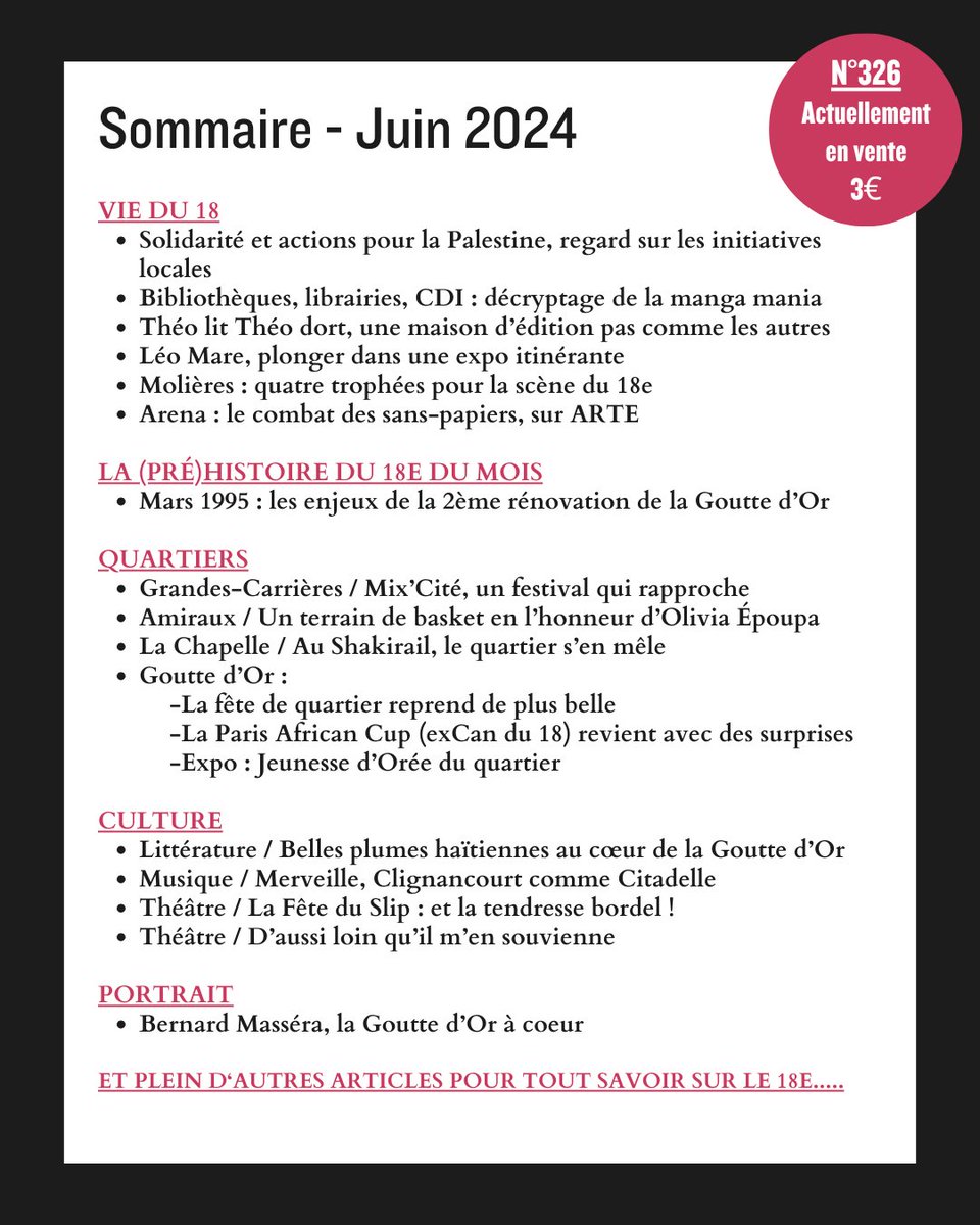 Et voilà un nouveau numéro avec un sommaire riche et diversifié. Et comme la météo a oublié que nous sommes en juin, vous allez avoir le temps de lire...