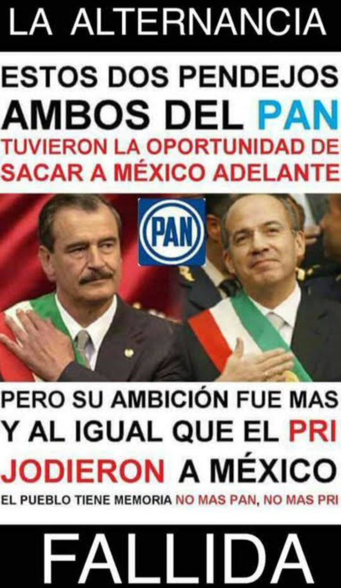 S_Punio_NCB's tweet photo. @JLozanoA @Claudiashein @fernandeznorona Ah cab...ron, no tiene mucho que eran charlatanes. Es increíble lo que han hecho hasta ahora entonces!!

Eso no quita de lo acertado que estaban de que fue un total robo e intervención del marihuano #Fox en las elecciones "haiga sido como haiga sido"

#Lozasno tu que has hecho. https://t.co/q952A8th2x