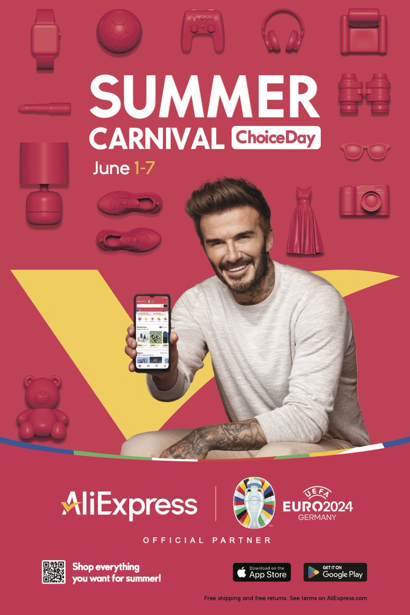 AliExpress_EN's tweet photo. Enjoy AliExpress' Summer Carnival sale from June 1-7 with up to 70% off!
#spendlessgetmore #winwithaliexpress #summercarnival https://t.co/KQuto7I0d4