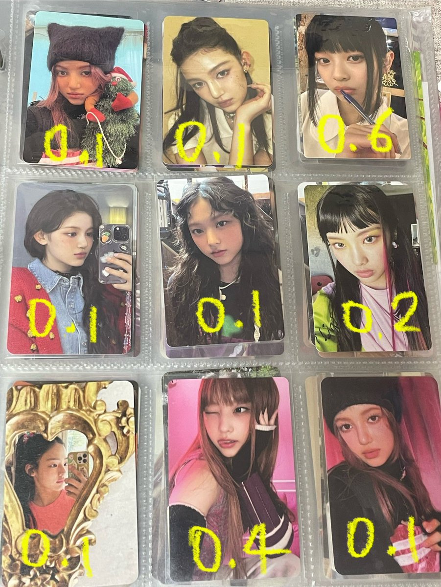 [ ดีล ]  ไม่พร้อมส่ง

— ดีลเมื่อซื้อครบ​ 0.3 ขึ้นไป
⬇️ มีต่อในเมนชั่น
💌 สอบถามราคา DM ได้เลยค่า

#ตลาดนัดnewjeans #ตลาดนัดนิวจีนส์