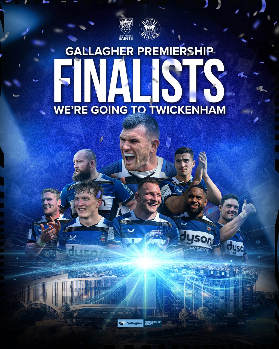 WE'RE GOING TO TWICKENHAM 🔵⚫️⚪️
