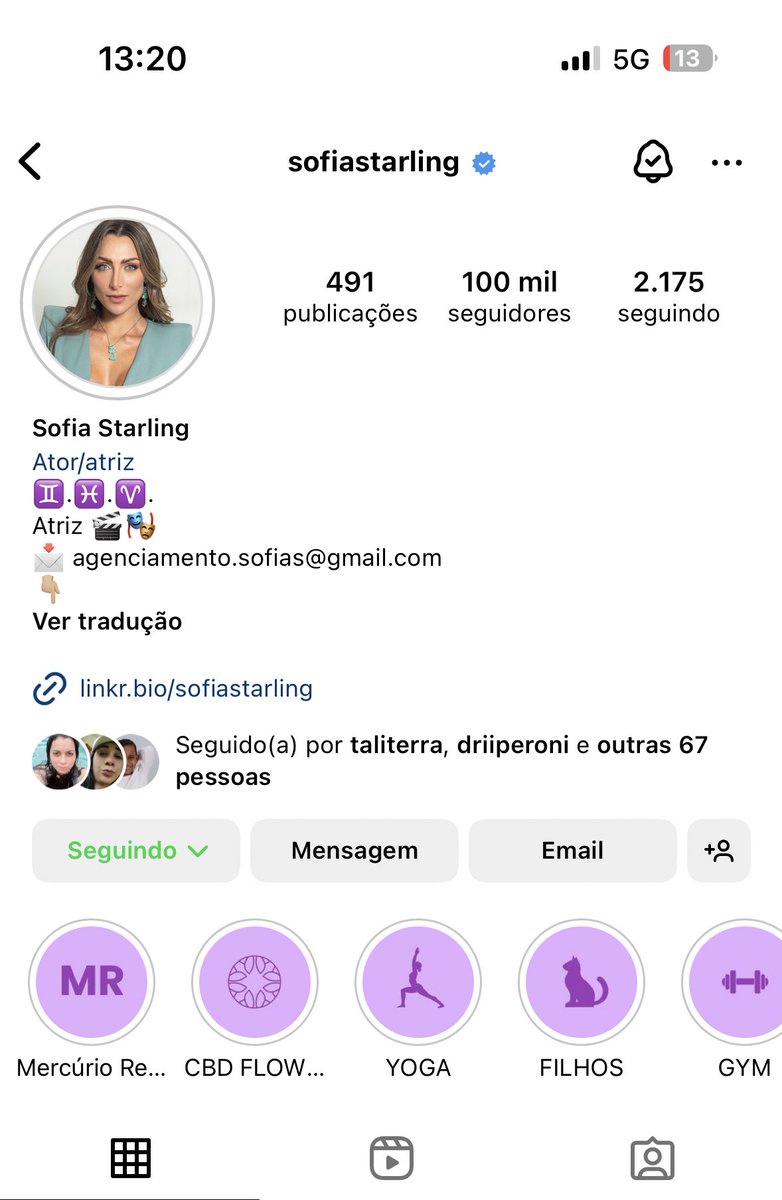 até que enfim os 100K da sofia 🥳🎉