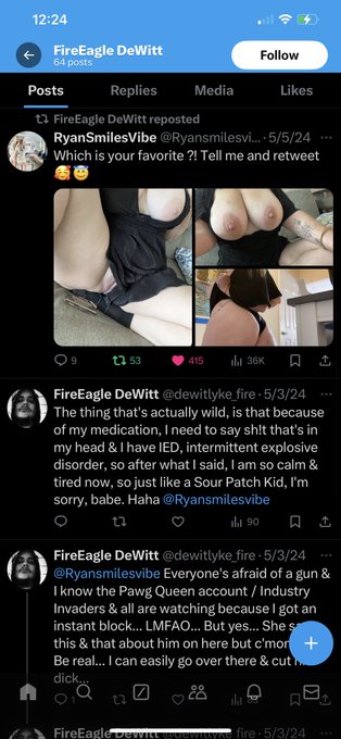 Watch Ryan Smiles 🍑👸🏻's leaked NSFW photo on TwXstars