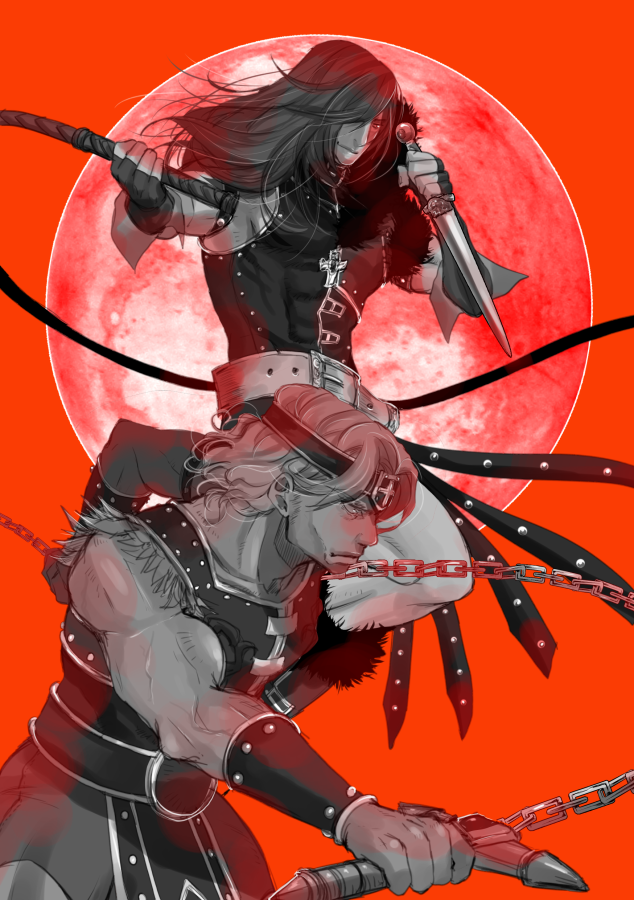 Rosie_Rosie's tweet photo. Dual Face of Simon Belmont  #Castlevania https://t.co/t8MthZSbE7