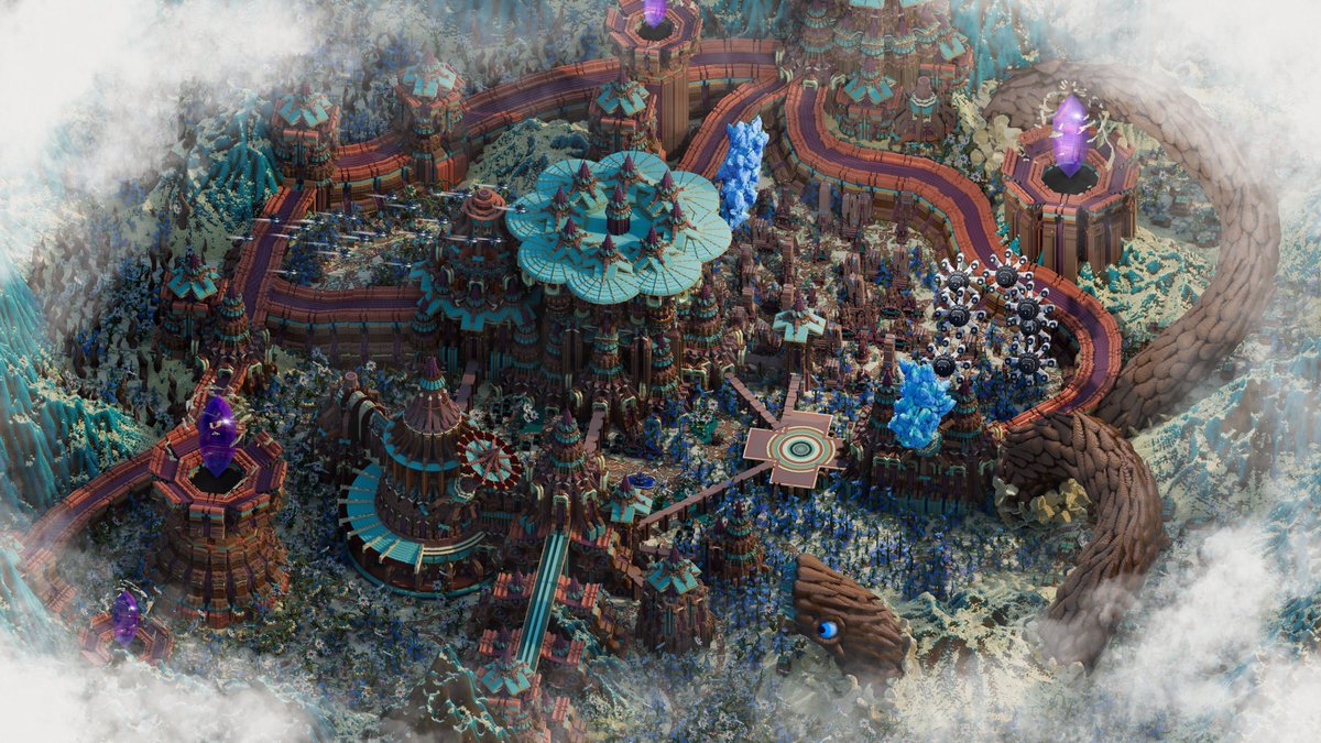 Cyberpunk Map 
Built by <a href="/BuildsByICY/">ICY Builds</a> 
Release - soon on
Render by <a href="/AutyDub/">Austin</a> 

#minecraft #3d #minecraftbuilds #minecraftbuild #minecraft #render #rendering #map #minecraftart