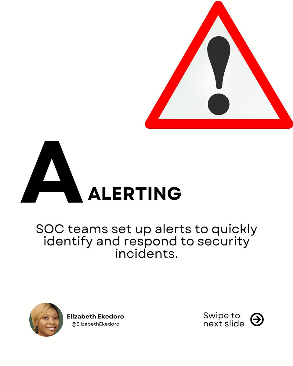 Lizettle_'s tweet photo. Are you interested in becoming a Security Operations Center (SOC) analyst?

Here's an A - Z  I created about SOC to get you started.

Let me know what you think in the comments section below!

#Cybersecurity #SOC #SOCAnalyst https://t.co/sGTlzIyHZc