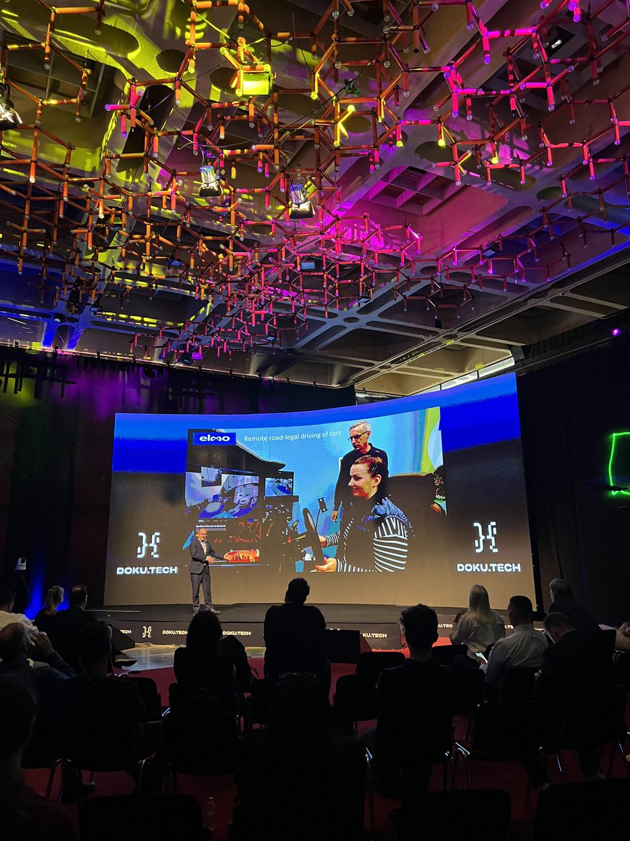 Remote driving cars in public roads and highways from a control center in Tallin, Estonia. Yes this exists as well.