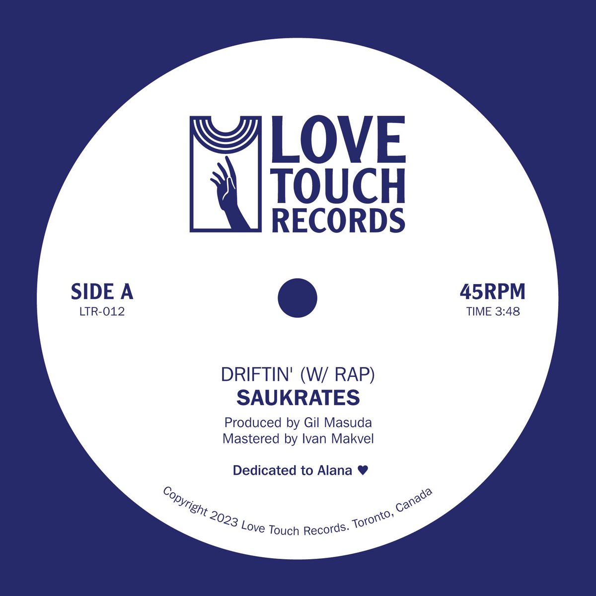 BiggSoxx's tweet photo. Dr. Masuda &amp; Saukrates “DRIFTIN’” Available Now On All Digital Platforms!

7” Vinyl Single Available:  https://t.co/TUiKwegBBI @lovetouch7s 

Copyright 2024 Love Touch Records
Published By Stones Throw 
Distributed By SRG/ILS 
Vinyl Distributed By Fat Beats https://t.co/ybXYcdIK70