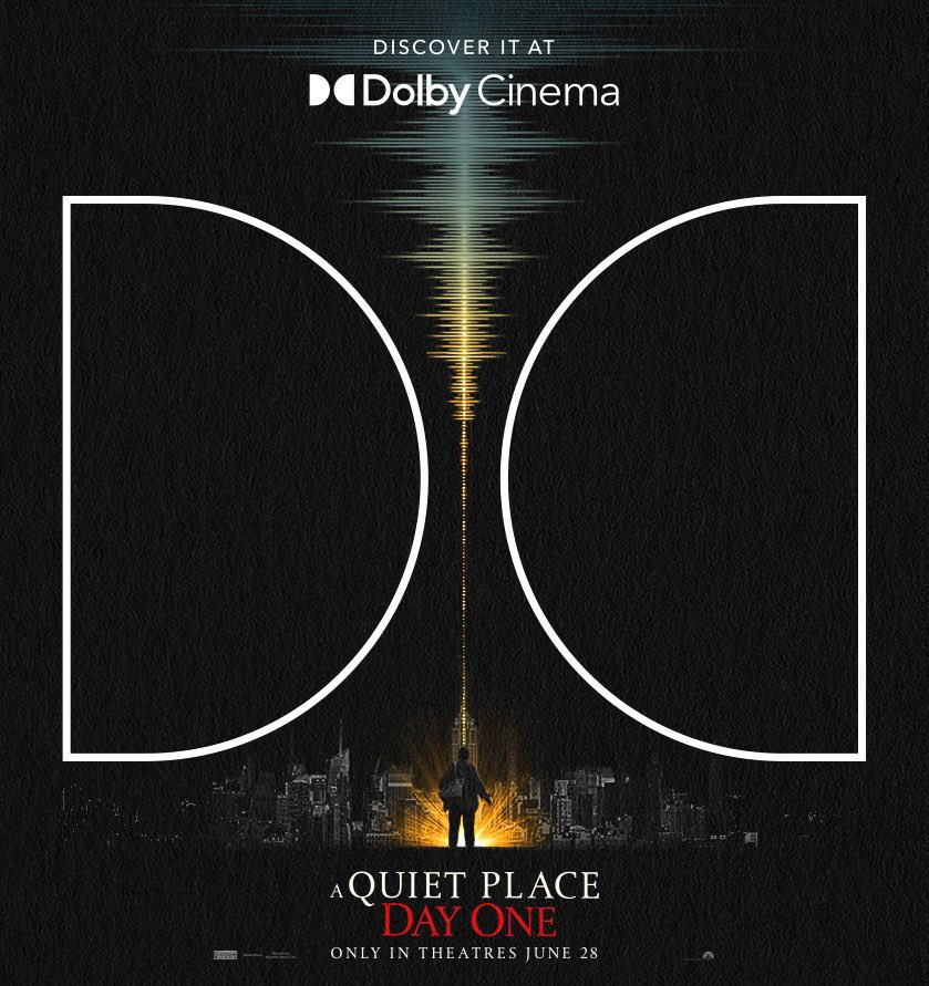 New poster for ‘A QUIET PLACE: DAY ONE’

In theaters on June 28.
#ComicZone #ComicMagic
Like share comment & 
Follow @ComicMagic_784
