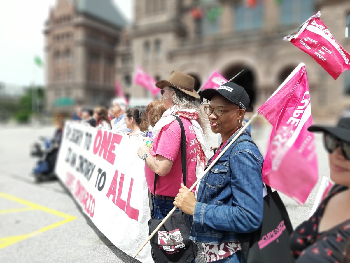 CUPE Ontario marks #InjuredWorkersDay in solidarity with all who've been injured or made sick on the job. An injury to one is an injury to all!