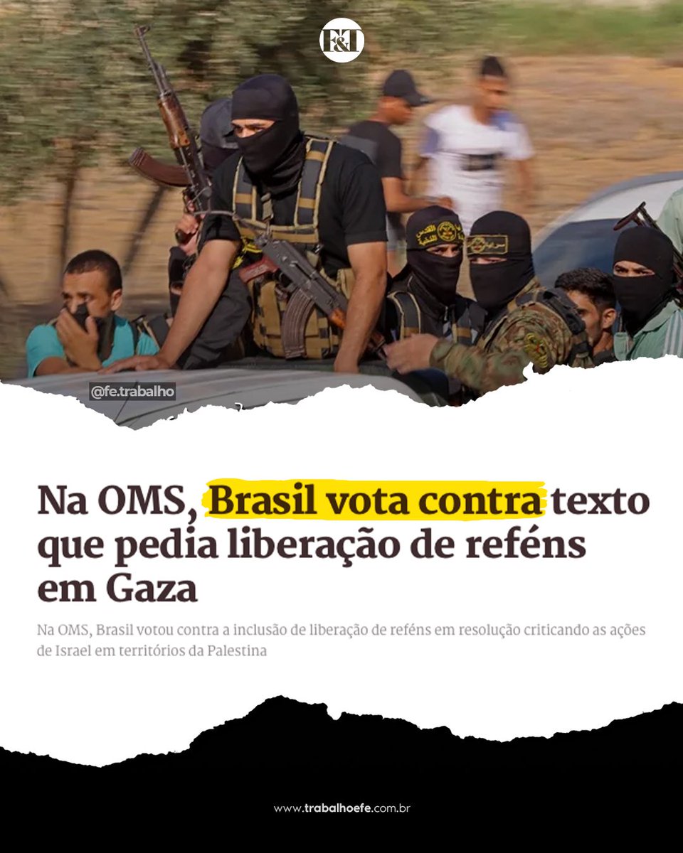 FeTrabalho1's tweet photo. Eis a política externa do Brasil.
Cada vez mais isolado.
Cada vez mais em má companhia.
--
#brasil #hamas #israel #guerra #refens #gaza #liberdade #judeus https://t.co/yK7HcFJOT8
