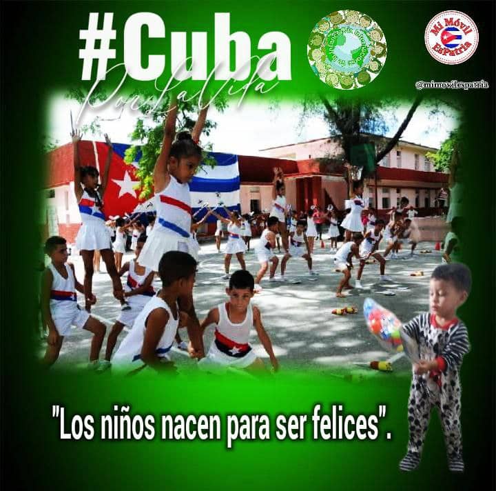 #FidelPorSiempre: "Los niños siempre conquistan el corazón de los pueblos. Los niños nacen para ser felices".                         #Cuba