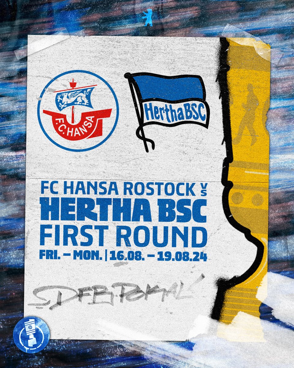 A trip to Rostock awaits us in the first round of the 2024/25 DFB-Pokal 📆⛵

#HaHoHe