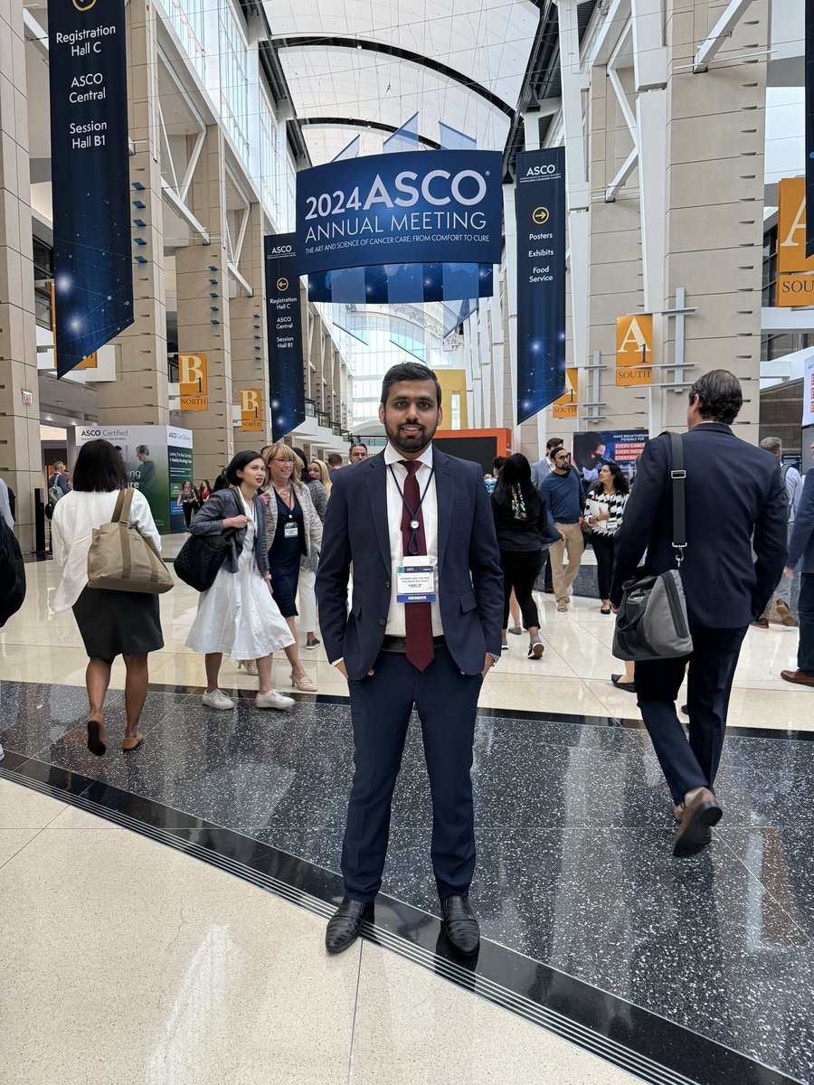 Attending ASCO annual meeting #ASCO24 #HematologyOncology
