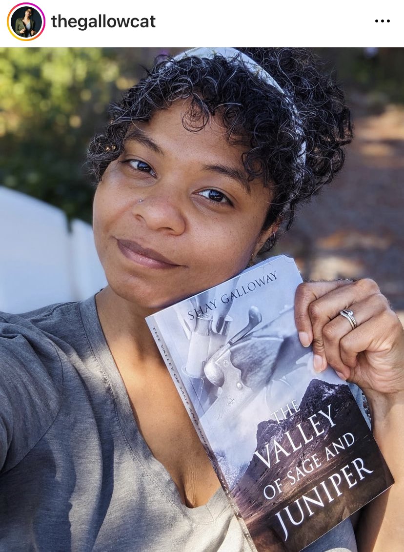 ChristinaHyun's tweet photo. Happy, happy bday to co-host of our #MomsWritersClub - Shay Galloway! You can find her @thegallowcat and https://t.co/HMtVfaWM4o. She’s repped by @ceciliaclyra. 

You can buy her book, “The Valley of Sage and Juniper” here: https://t.co/JwysbYJDv8

#writingcommunity #amreading https://t.co/UIK5v979Ys