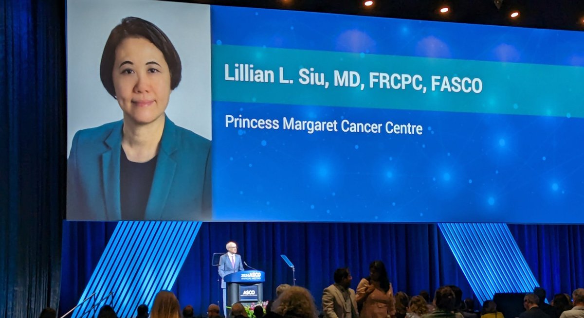 BenLok's tweet image. Congratulations to @lillian_siu for being this year's @ASCO David Karnofsky Memorial Award #ASCO24 recipient 🏆+ delivering an inspiring award lecture!🎇🎆 @pmcancercentre @PMResearch_UHN @UHN @akeithstewart