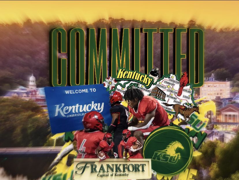 #AGTG  Thankful and blessed to be 100% committed to <a href="/KYSUFB/">Kentucky State University Football</a> 
<a href="/coach_Lee65/">Terrell Lee</a> <a href="/F_Huggins80/">Felton Huggins Jr.</a> <a href="/CoachJCody/">John Cody</a>  <a href="/WaltripHSFB/">Waltrip HS Football</a> <a href="/JeremyKirt/">Coach Kirt</a> <a href="/Coachrandle21/">Coach Randle CAA</a>