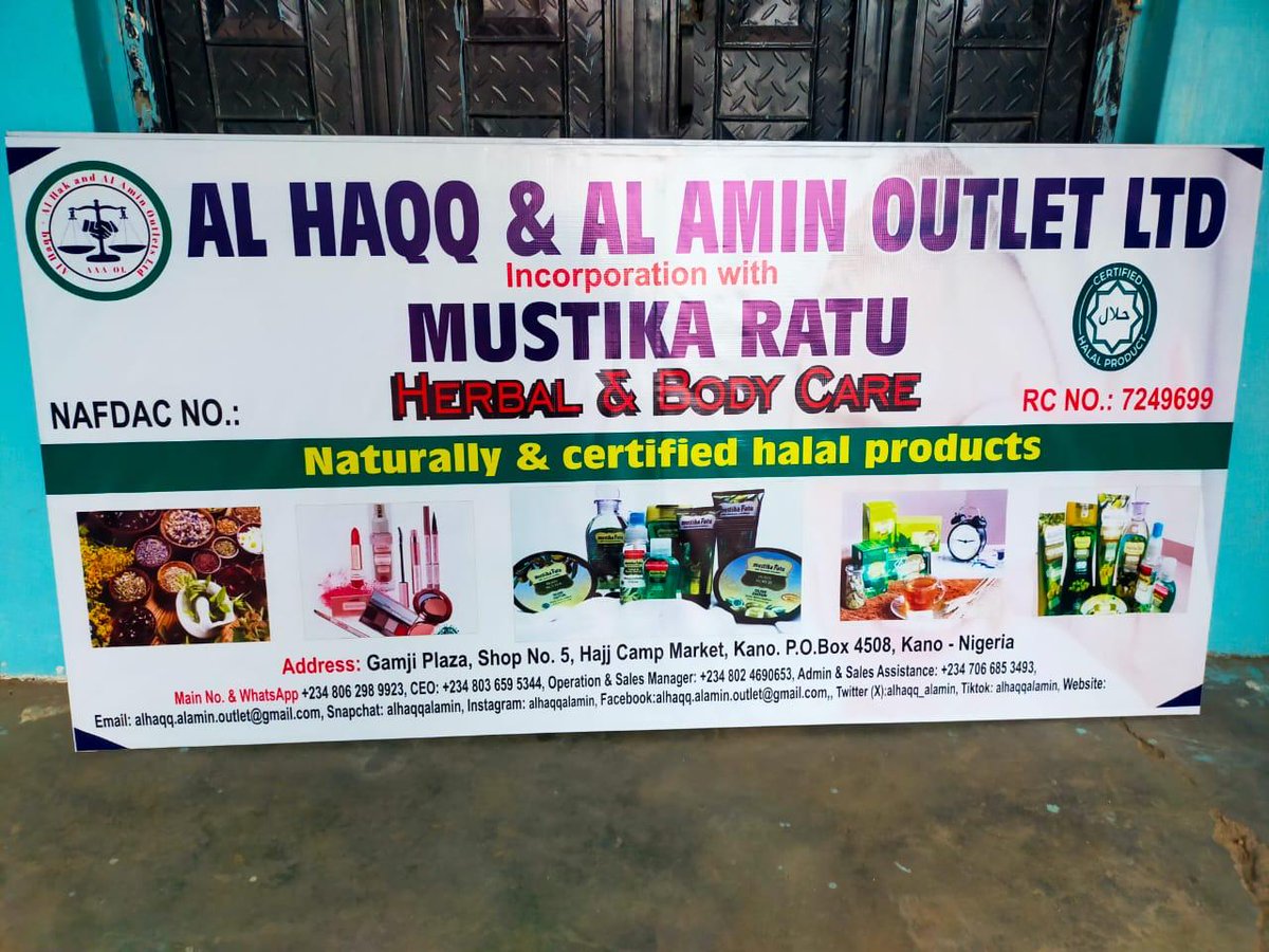 Alhaqq_AlAmin's tweet photo. Looking for where to shop?? Visit👇 https://t.co/COrS0fOXdz