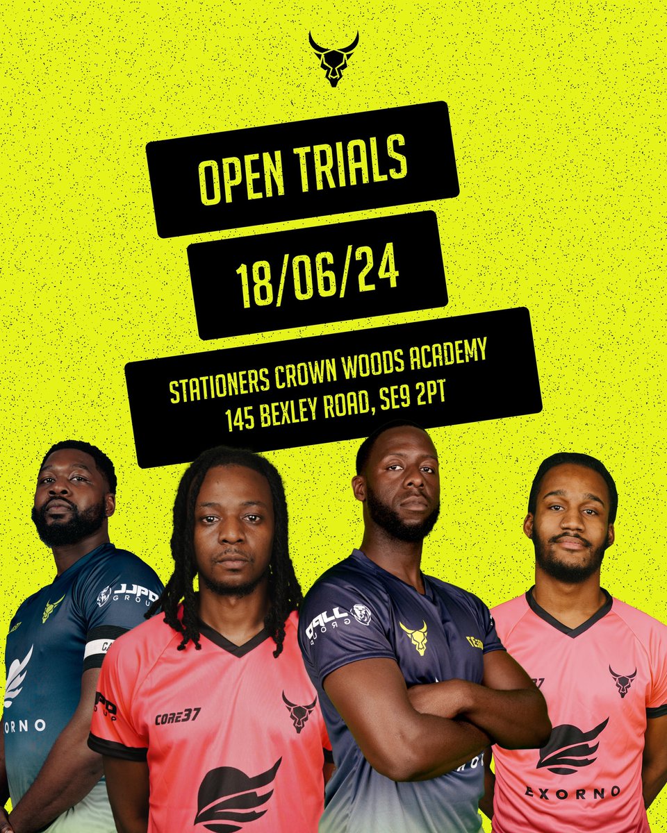 🗣️ IF YOU'RE A BALLER AND YOU WANT TO JOIN A WINNING TEAM, COME AND JOIN US FOR OUR OPEN TRIALS ON 18TH JUNE 2024:

Stationers' Crown Woods Academy 
145 Bexley Road 
SE9 2PT

⏱️7:30PM - 9:00PM

DROP US A DM IF INTERESTED. SEE YOU THERE 🫡

<a href="/KCFL1516/">Kent County FL News</a> <a href="/BASLFL/">B&SL Football league</a> <a href="/KentFA/">Kent FA ⚽</a>