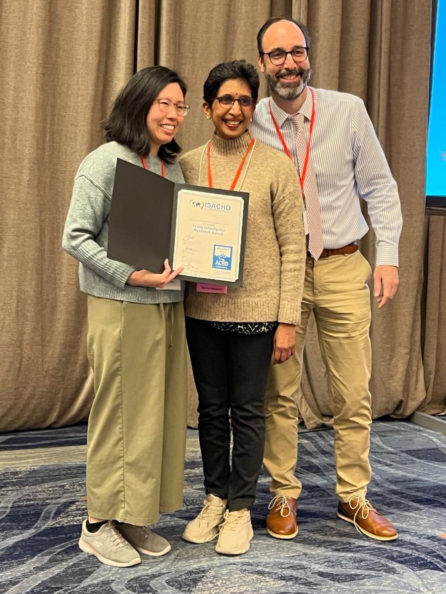 Intāl Society for Adult Congenital Heart Diseaseš (@isachd) on Twitter photo Congratulations to <a href="/JenWooMD/">Jennifer Woo</a>, #ACHD cardiologist with the <a href="/ACHDatStanford/">The Adult Congenital Heart Program at Stanford</a> Program, on winning the 2024 Young Investigator Research Award for her study, āPremature Aging in Patients with Fontan Circulation,ā investigating telomere length in Fontan! Congratulations to <a href="/JenWooMD/">Jennifer Woo</a>, #ACHD cardiologist with the <a href="/ACHDatStanford/">The Adult Congenital Heart Program at Stanford</a> Program, on winning the 2024 Young Investigator Research Award for her study, āPremature Aging in Patients with Fontan Circulation,ā investigating telomere length in Fontan!