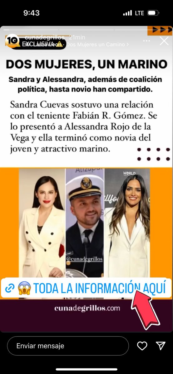 <a href="/SandraCuevas_/">Sandra Cuevas</a> y <a href="/AlessandraRdlv/">Alessandra Rojo de la Vega</a> además de sus locuras, comparten novio🥰🥰
Vía <a href="/cunadegrillos/">Cuna de Grillos</a>