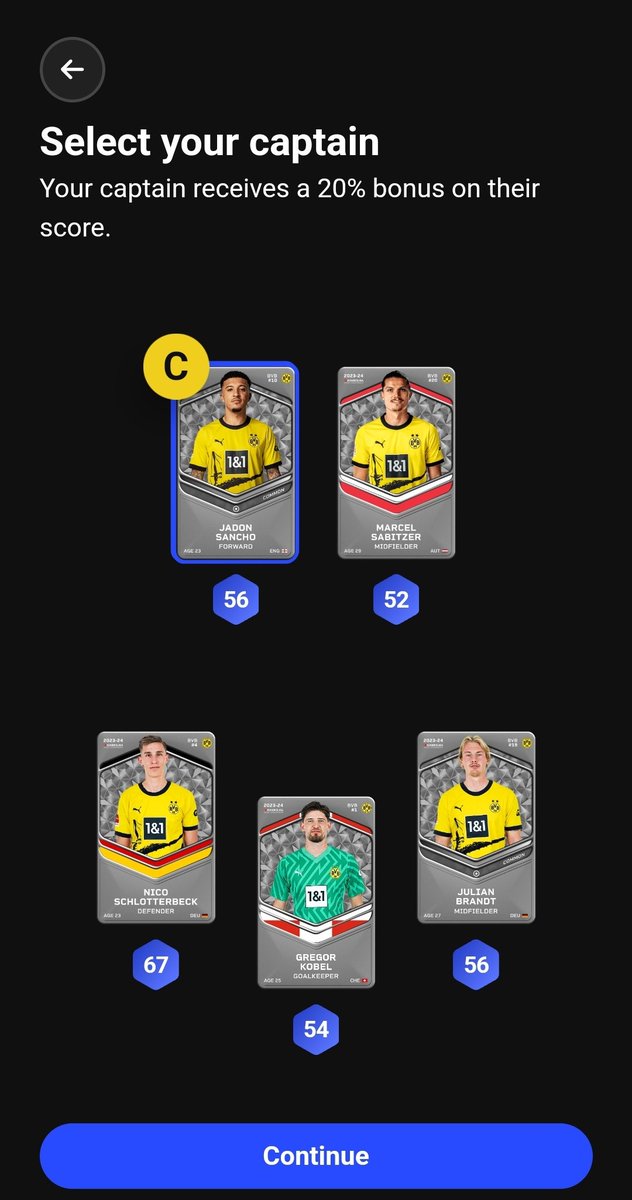 Cmon BVB!  #UCLfinal   

<a href="/Sorare/">Sorare</a>