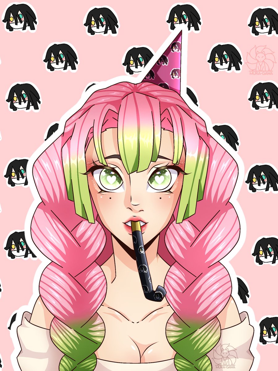 Mura_Gawa's tweet photo. Mitsuri Bday <3
#mitsuri #HowToRuinLove #kny #demomslayer #art #kanjori https://t.co/GTHe0hhE3q