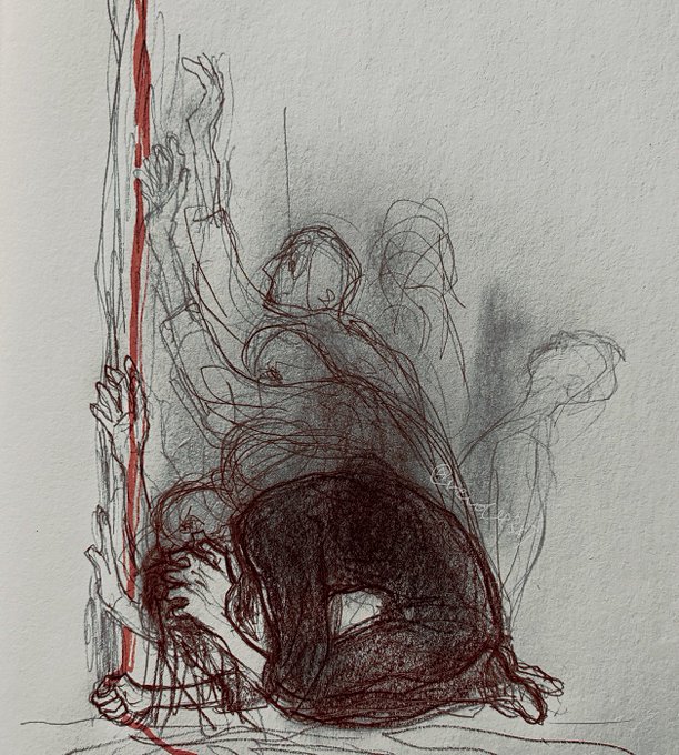 「kneeling」 illustration images(Latest)