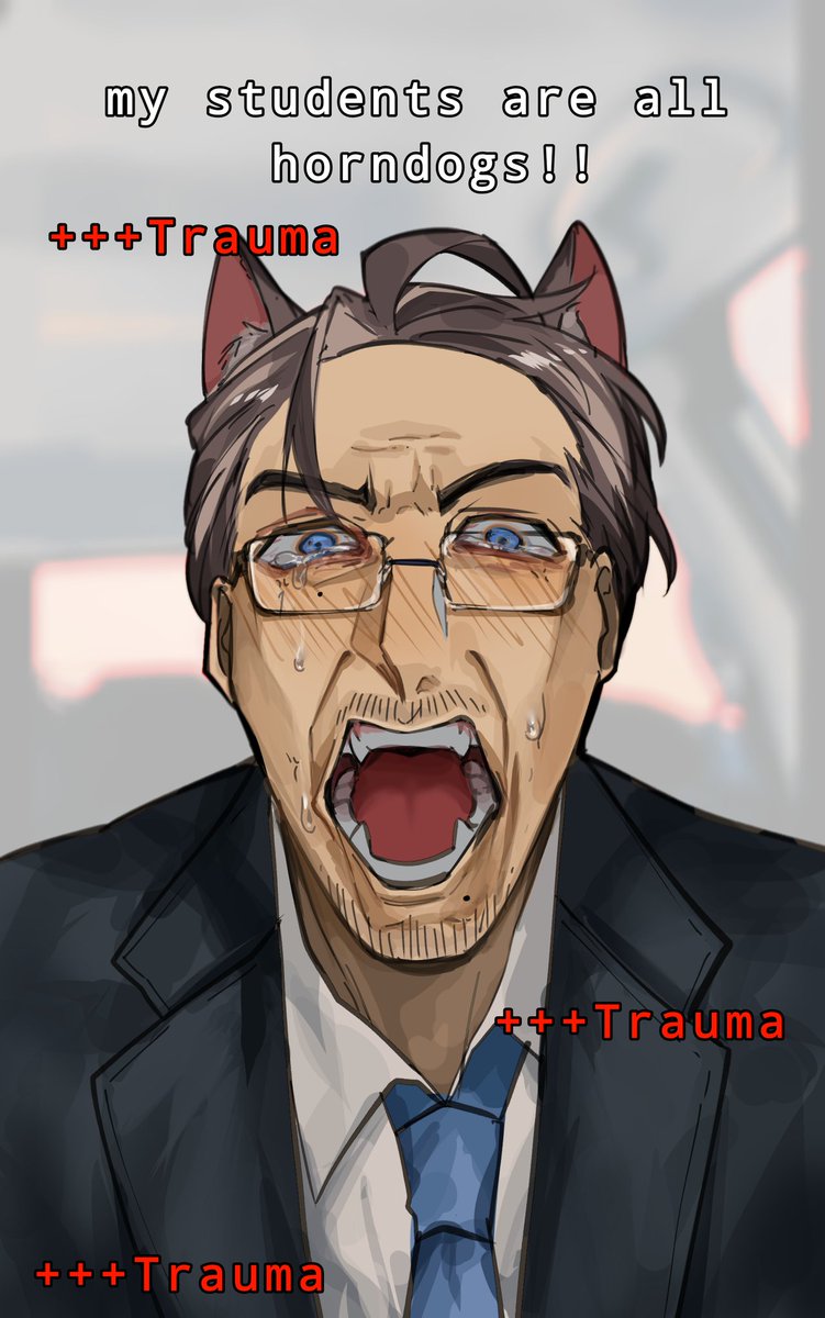 yomie_0613's tweet photo. River sensei is done with his horni students 
#dol #DegreesofLewdity https://t.co/GwgiYGybWF