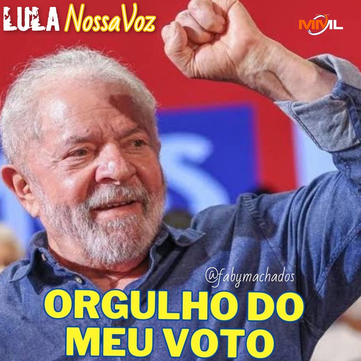 E o Lula continua o melhor estadista. E o Lula cuidando do país e do povo. E o Lula a todo momento tendo que lutar contra um congresso que a cada dia mostra que quer destruir o Brasil e pouco importa com os brasileiros. E o Lula é a voz de milhões de brasileiros. #LulaNossaVoz