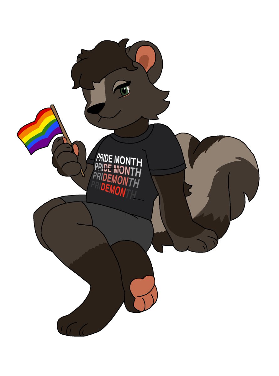 SkunkWix's tweet photo. Happy Pride! Be unapologetically you, this month and every month 🏳️‍🌈❤️ https://t.co/hdl3fsRXt7