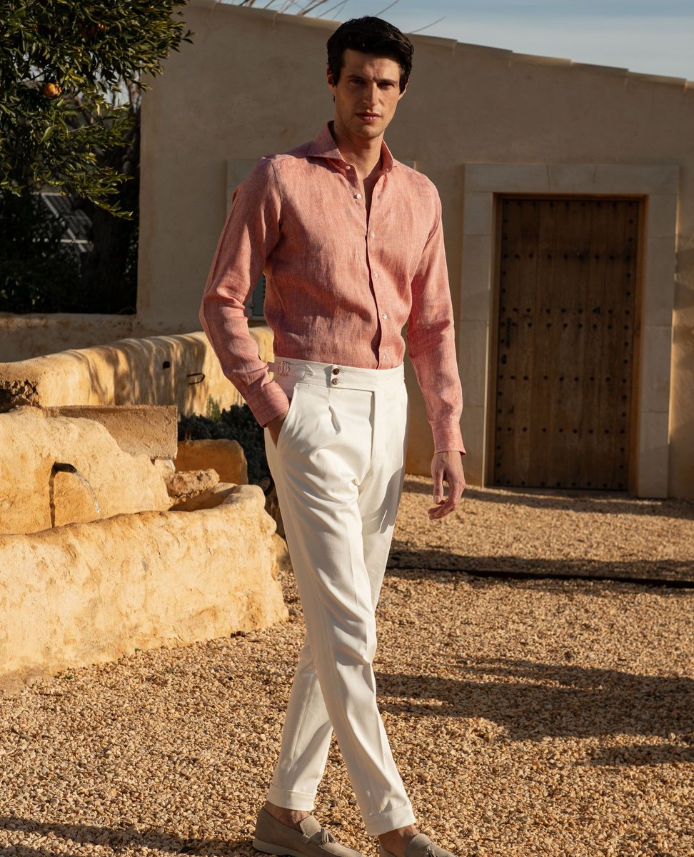 ParmaPini's tweet photo. Prepare for the upcoming linen season with our Red Linen Shirt. As the weather warms, explore our diverse range of colors and styles, designed to offer comfort and elegance. 

https://t.co/QVHlw2edGT

#linen #linenshirts #mensshirts #linenstyles #summerseason #summeressentials https://t.co/z0UmRA9JbN