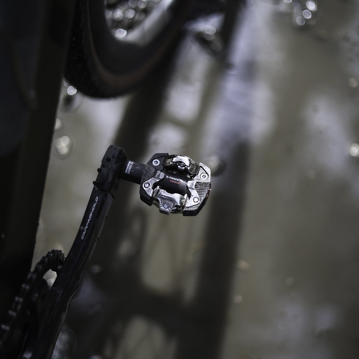 lookcycle's tweet photo. What a beauty! 😍 

The LOOK Cycle 765 Gravel RS, fitted with X-Track Race Carbon pedals and the @Campagnolo Ekar groupset, is 100% dedicated to gravel riding. 🚴‍♂️ 

📸 Cykloblog

#lookcycle #cycling #gravelbike #cyclingcommunity #gravel #offroadcycling #madeinfrance #gravelriding https://t.co/7wDty8fiBc