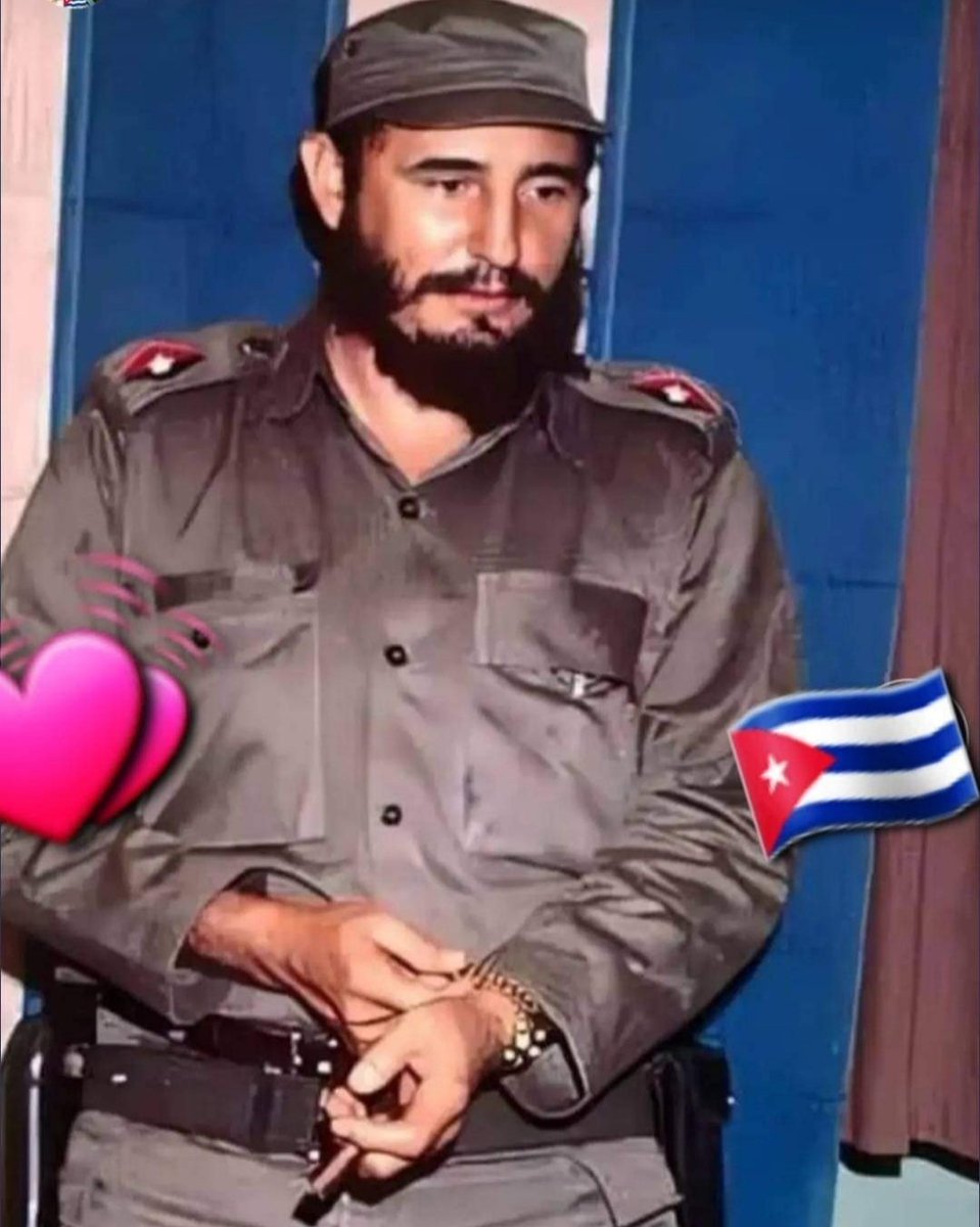 Hace muchos años en una reunión d estudiantes, le gritamos a Fidel. “¡Fidel!, q tiene Fidel, q los imperialistas no pueden con él? Se acercó a uno de los micrófonos y nos contestó: “¡los tengo a ustedes!”.
Aquí estamos Comandante ❤️🇨🇺❤️
#SomosContinuidad
#DeZurdaTeam