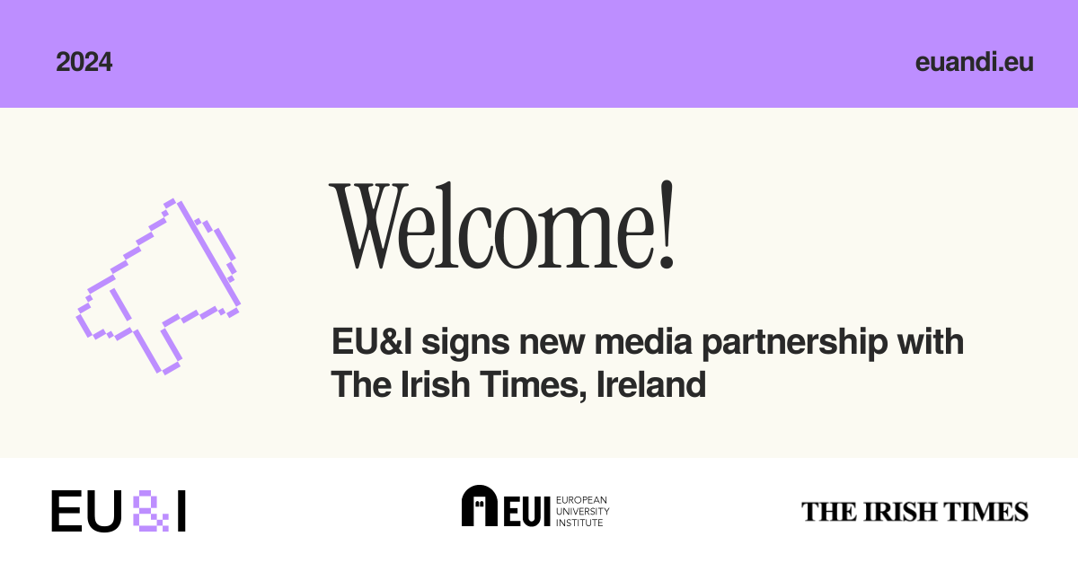 🎉 Excited to partner with @IrishTimes! EU&I is teaming up with media partners across the 🇪🇺 #EU to empower citizens to make informed choices in the 2024 #EPelections 🗳️ Try it out now and find your best party match 🔗👉 loom.ly/XDHwPss Interested? Contact us! #EUandI