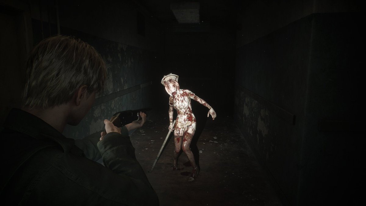 I'm sorry but all the 'FANS' of Silent Hill 2 on Twitter can fuck right off. You aren't a real fan if you're critiquing Angela's face and trying to sexualize her, you dorks. The gameplay looks great, the atmosphere is superb, the soundtrack is on par and the story is intact.