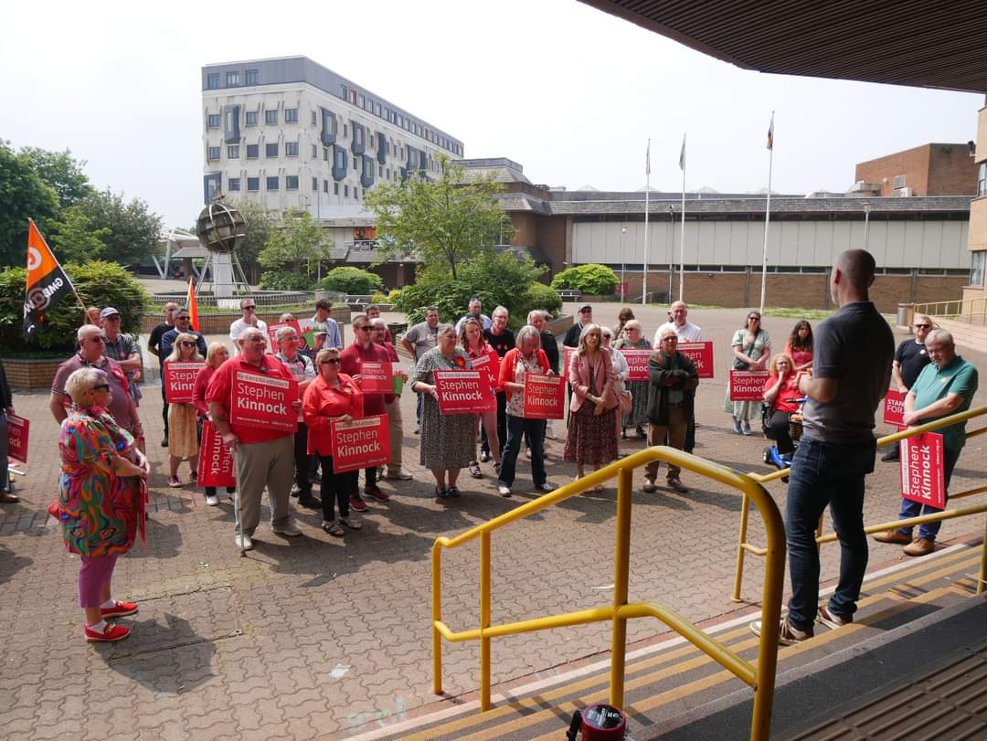 Wonderful to officially launch my 2024 General Election campaign.

I'm proud to be standing as the Labour candidate for Aberafan Maesteg. 

This election is your chance to turn the page on 14 years of Tory chaos and decline.

So on 4 July vote for change, vote Labour. 🌹