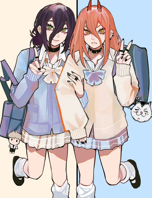 「2girls school uniform」 illustration images(Latest)