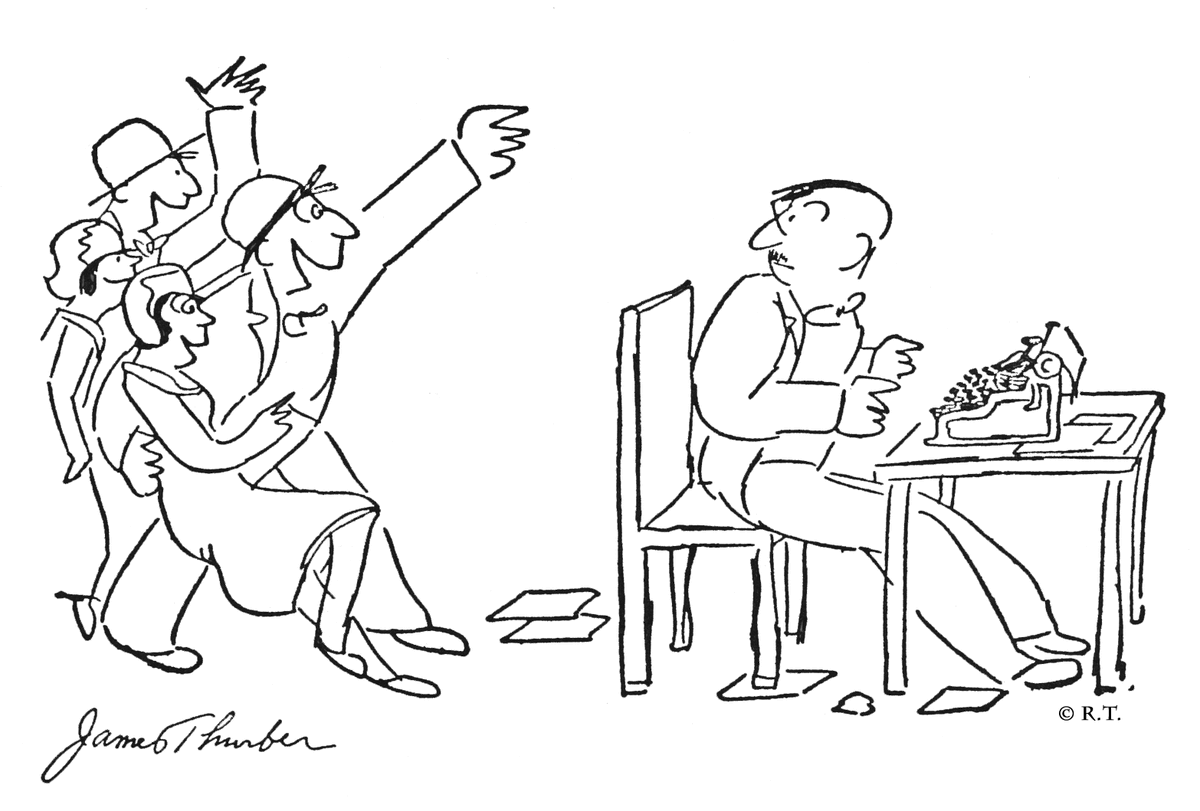 Don’t get it right, get it written.

James Thurber
Fables for Our Time, “The Sheep in Wolf’s Clothing”
#Quote 🖌

#AmWriting🖌