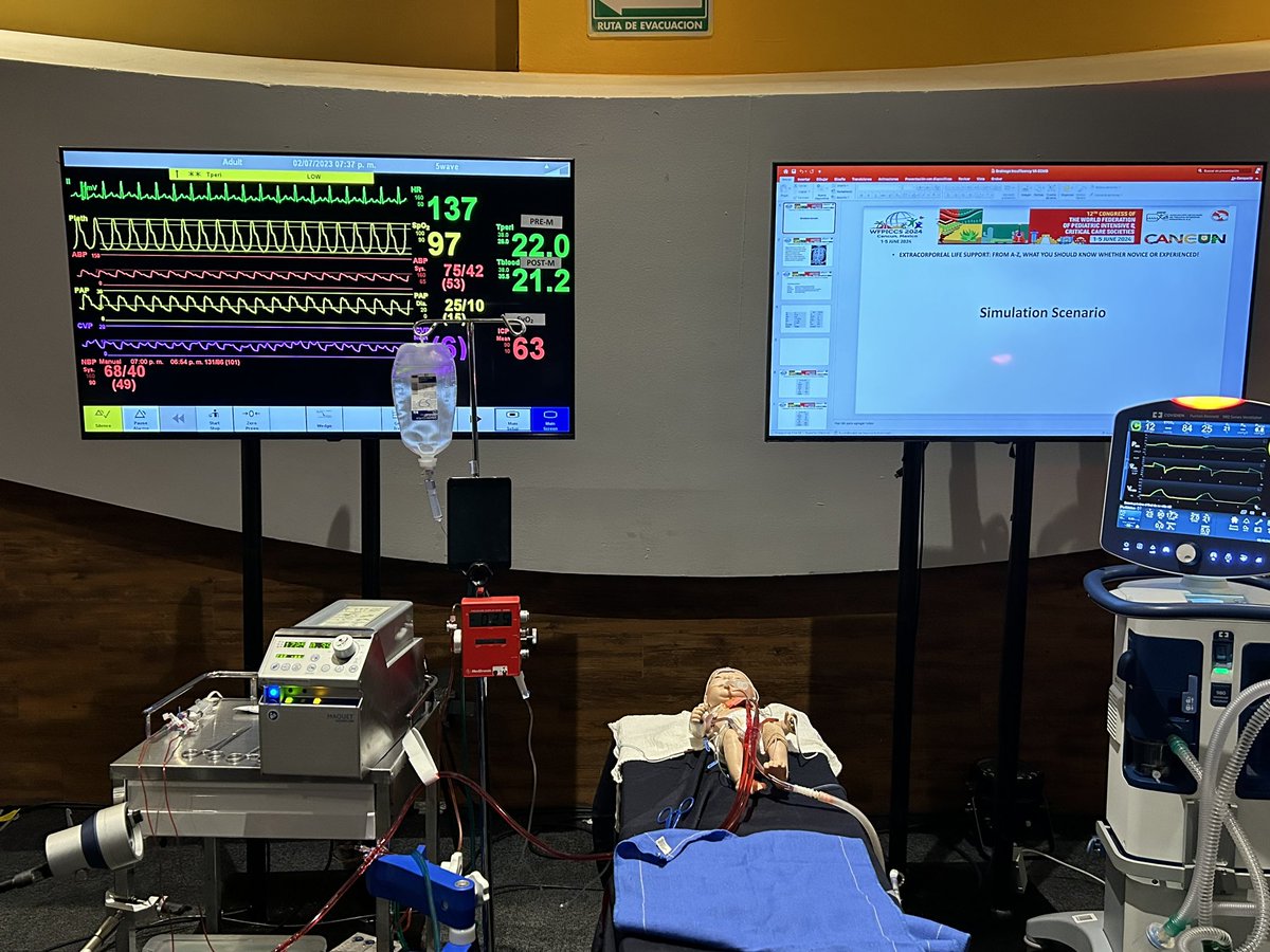 Thank you to our #ECMO cannulation workshop collaborators,  TecSalad Hospital School of Medicine Monterrey. What a great way to kick off #wfpiccs24!! 

<a href="/WFPICCS/">WFPICCS</a> <a href="/HeidiDalton26/">Heidi J Dalton MD</a>