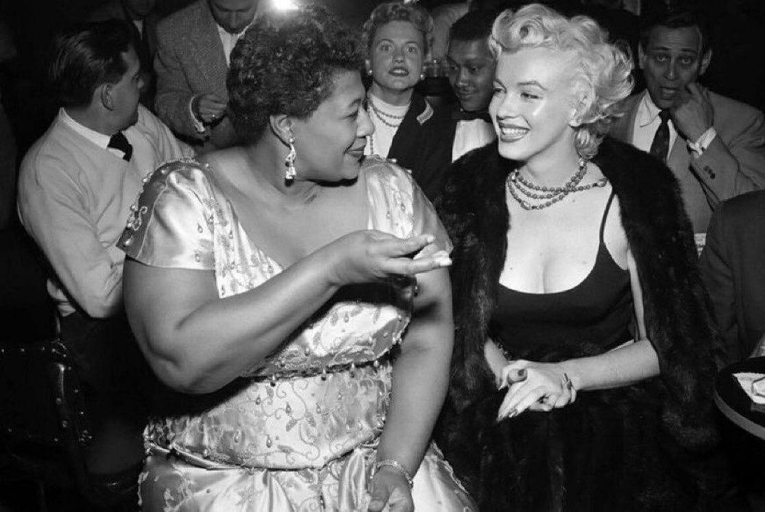 carlquintanilla's tweet photo. On Monroe’s b’day, we always remember:

When Ella Fitzgerald couldn’t get booked at the Mocambo Club because she was Black, it was Monroe who called the owner and told him if he booked Ella, she’d take a front table every night. 

And she did.

#RIP #Monroe98 https://t.co/b0fVmXAkhl